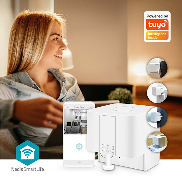 SmartLife Finger Robot | CR2 | 1000 mAh | Bluetooth® | Tre sorters fingrar
