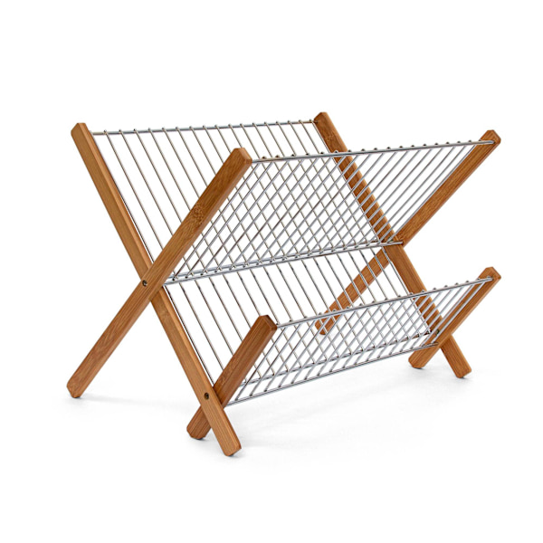 Avloppsstativ CROSS bambu metall
