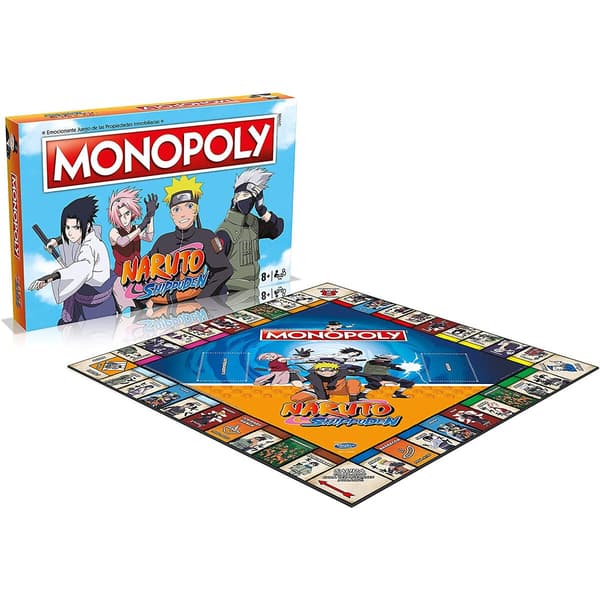 Spansk Naruto Shippuden-monopolspil