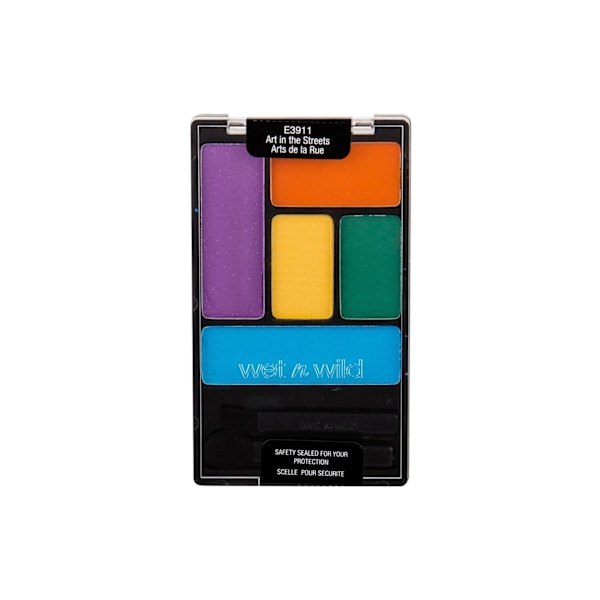 Wet n Wild, Color Icon, Eyeshadow Palette, E3911, Art In The Streets, 5 Shades, 6 g