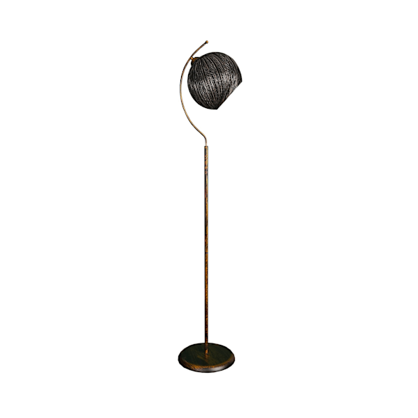 Gulvlampe Povimento - Forgyldningssort