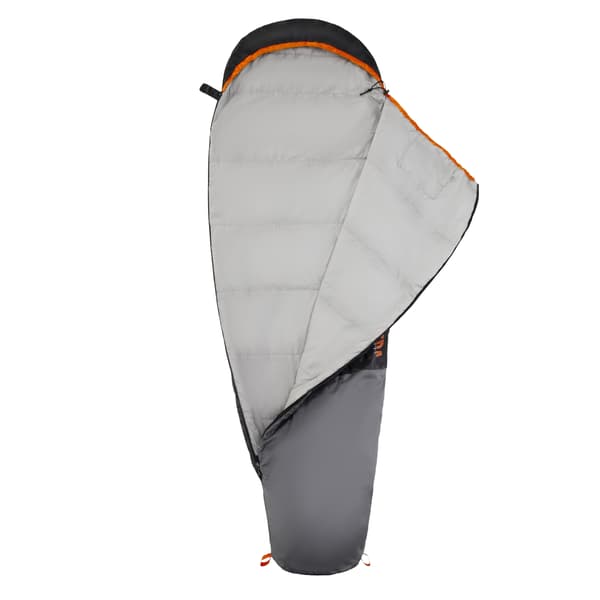 Sovepose, Ultra Light, Grå-Orange, Kompakt