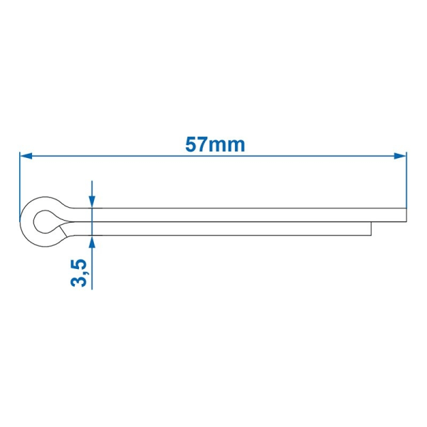 Splitstift 4x55mm