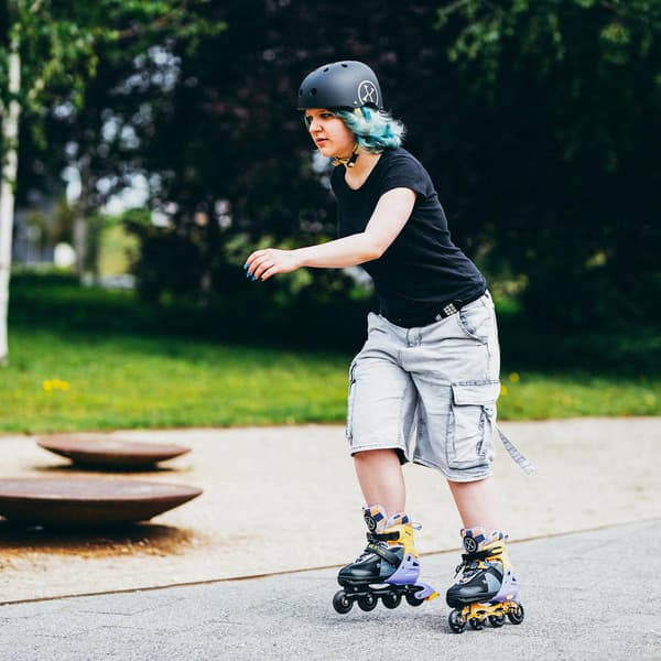 Inline-skøjter, Twist Yellow, Størrelse S (31-34)