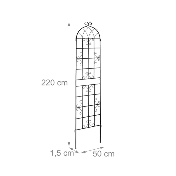 Trellis sæt af 2 i landlig stil