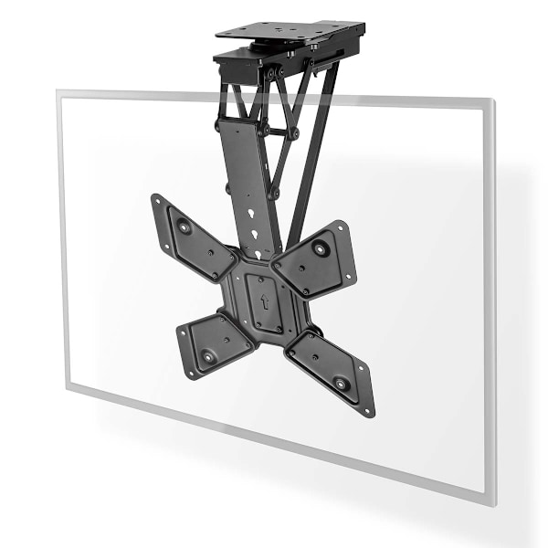 Motoriseret tv-loftmontering | 23 - 65 " | Maksimal vægt: 30 kg | Kan drejes | Vipbar | Minimum loftafstand: 140 mm | Fjernstyret | Stål | Sort