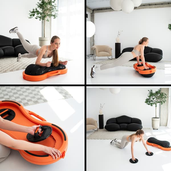Multifunktionel balanceplatform, skridsikker overflade
