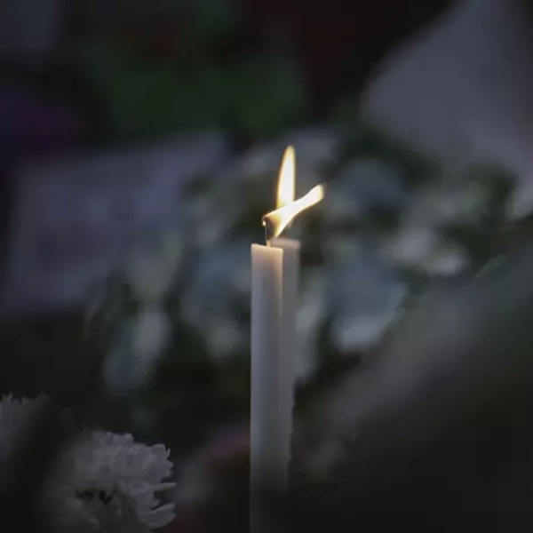 Keglelys hvid - sæt med 40 stk