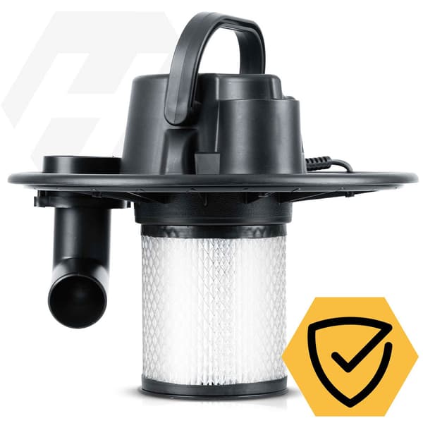 Askestøvsuger til pejs, 18L, 1000W, HEPA-filter