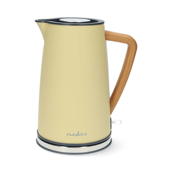 Vedenkeitin | 1.7 l | Soft-Touch | Keltainen | Pyörivä 360 astetta | Piilotettu lämmityselementti | Strix® ohjain | Tyhjäksi kiehumisen suoja