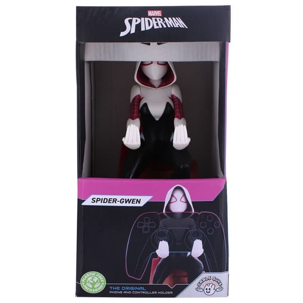 Spider Gwen figurspændebeslag, 20 cm Cable Guy Display