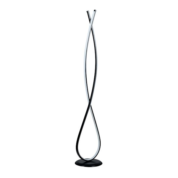 Gulvlampe Infinity Sort - Flerfarvet