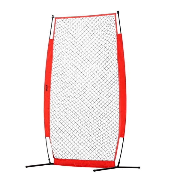 Säkerhetsskärm för basebollkastning, 2,1 x 1,2 m, bärväska