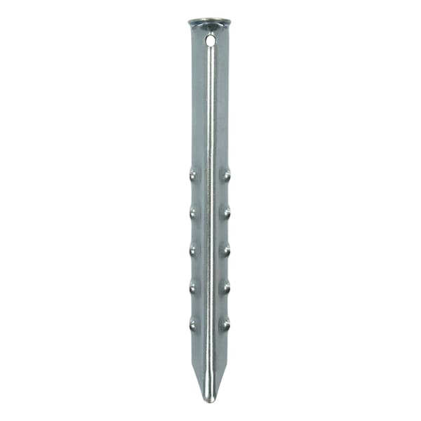 Tältpinne 30 cm metallribbad