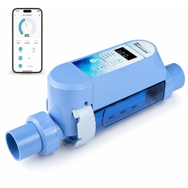 Salt- og klorgenerator til pools op til 18 m³, 4 g/t