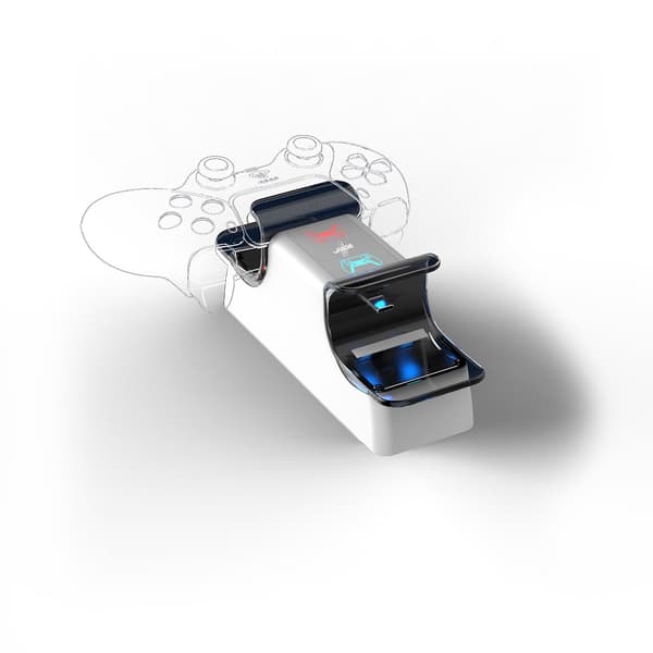 PS5 DualSense-kontrollladdningsdocka, dubbel USB-A-LED