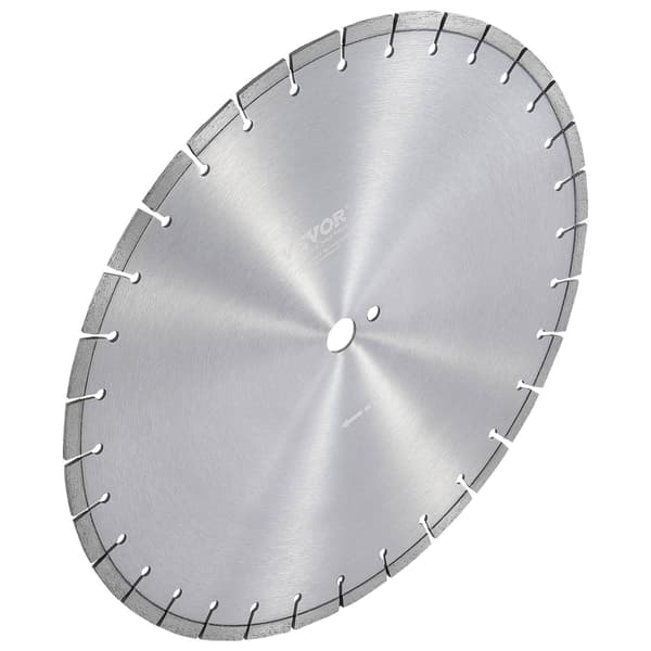 18-tums diamantsågblad, vått och torrt, 2,5 cm spindel