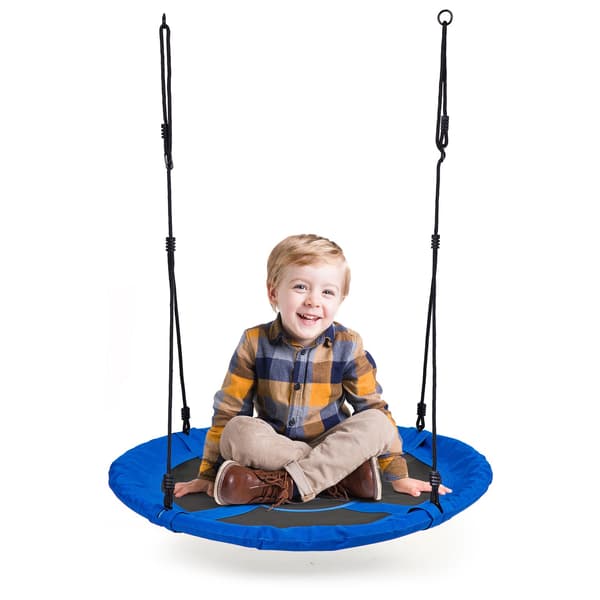 Trädgårdsgunga 100 cm, blå ECOTOYS