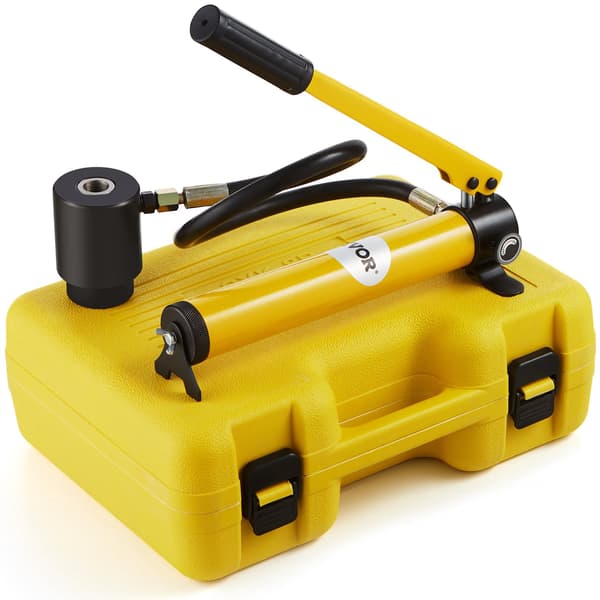 10-tons hydraulisk knockout-stanssats, 1/2–2 tum, 6 stansar