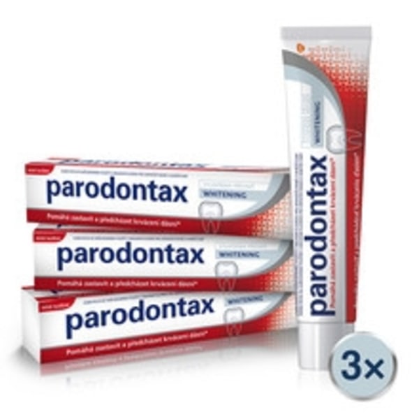 Parodontax - Whitening Tripack Toothpaste - Zubní pasta s bělicím účinkem 75ml