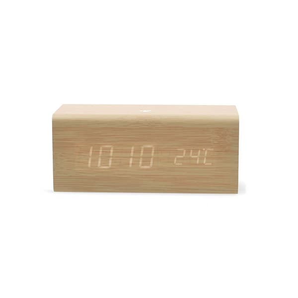 Digital vækkeurradio med LED-display og USB-C