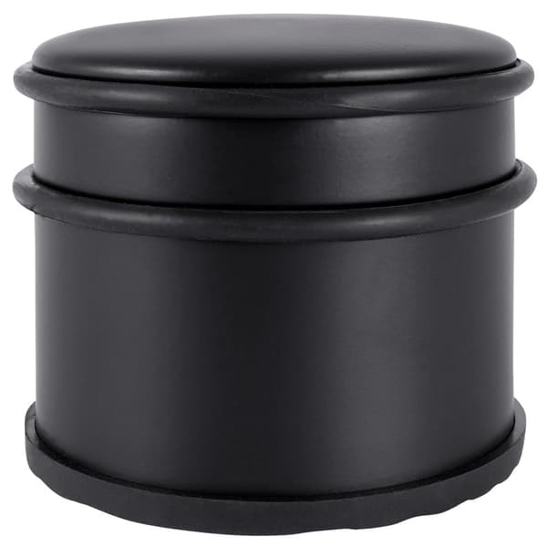 Dörrstopp, svart rostfritt stål, 9,5 cm