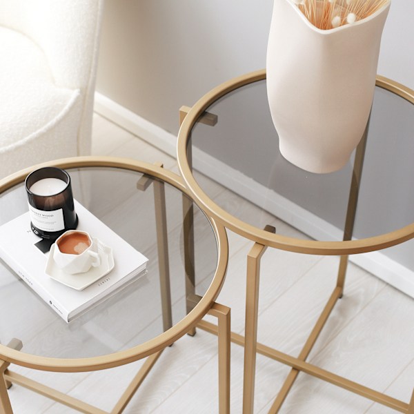 Soffbord S407U - Guld