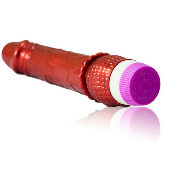 Baile - Realistic Red Vibrator 23 cm
