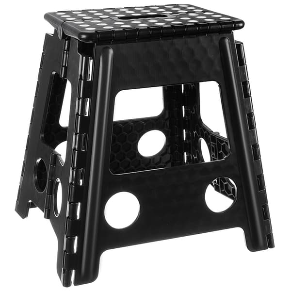 Foldetaburet sort og hvid 39cm