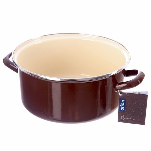 BRUN emaljgryta 26 cm, 5 l