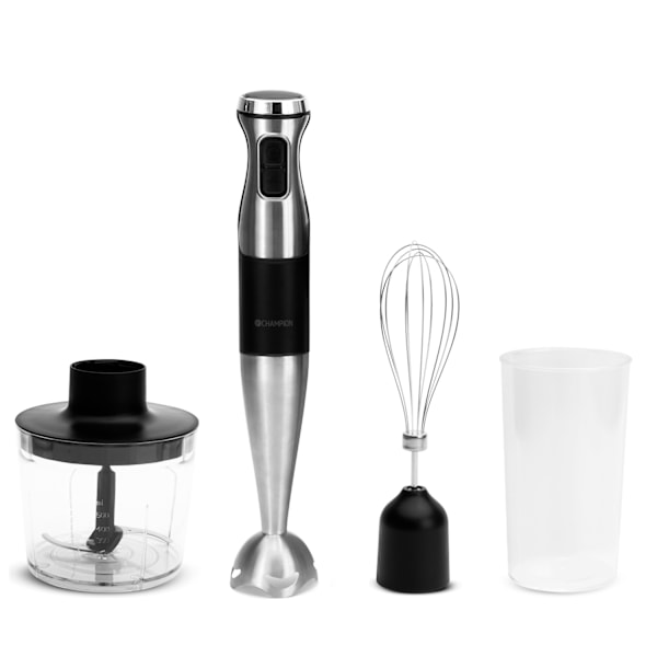Standmixer 1000W Rustfrit Stål/Sort