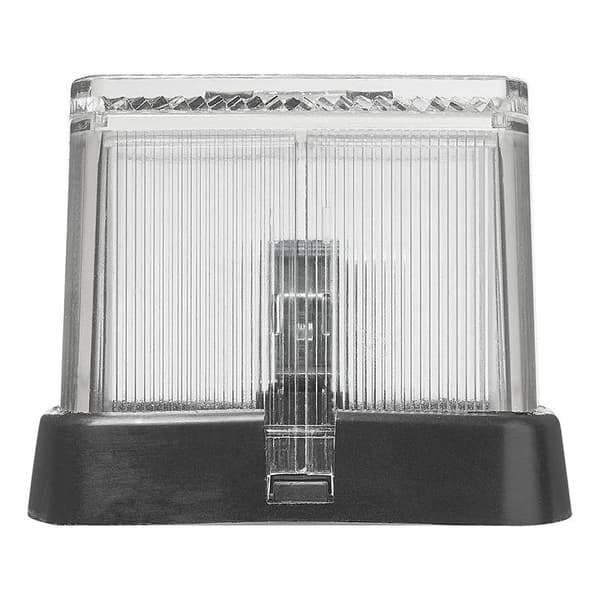 Forreste positionslygte hvid 66x62mm med reflektor