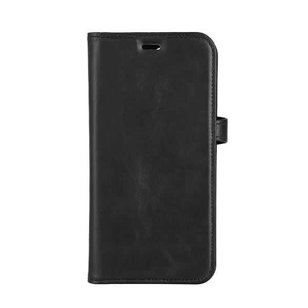 BUFFALO 2-i-1 tegnebog læder 3 kort iPhone 14 Pro Max 6,7" sort