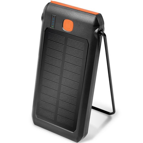 Solar Powerbank 10.000mAh PD 18W Sort