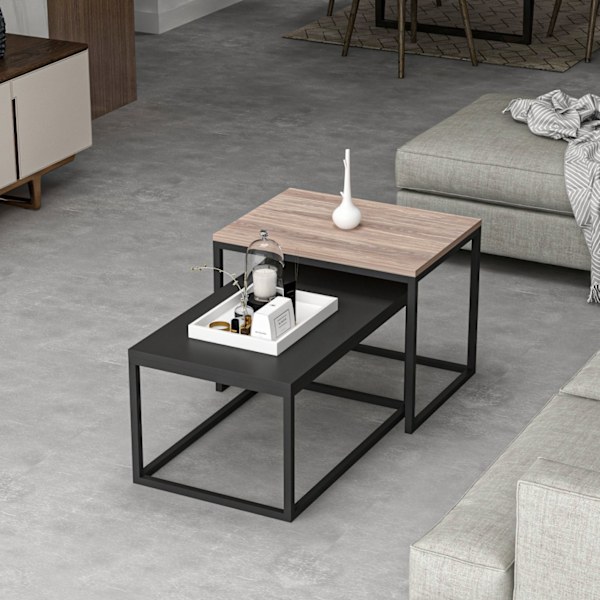 Soffbord Leka - Svart
