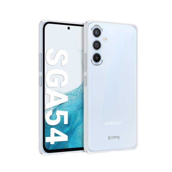 Crong Crystal Slim Cover - Cover til Samsung Galaxy A54 5G (genn