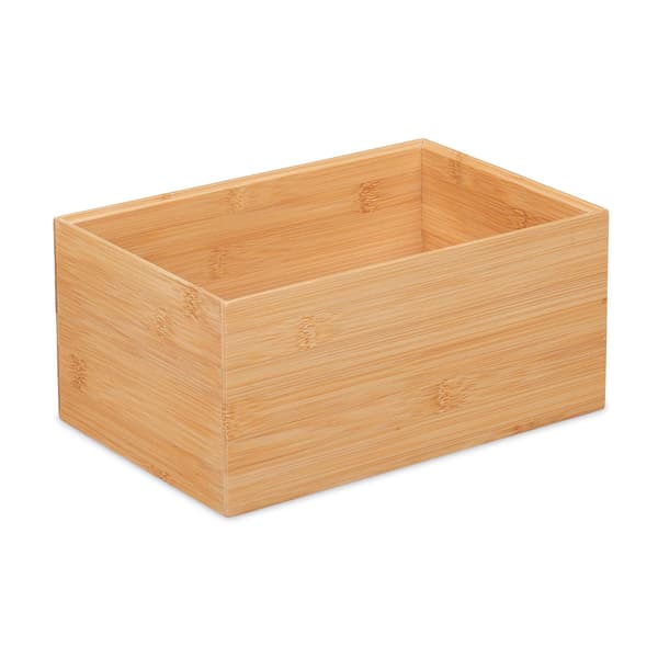 Pinottava bambu säilytyslaatikko
