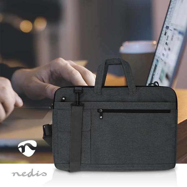 Notebook taske | 17 - 18 " | Bærestrop | 8 Rum | 30 mm | 320 mm | 460 mm | Polyester