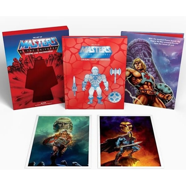 Masters of the Universe Art Book Origins og Masterverse Deluxe Edition