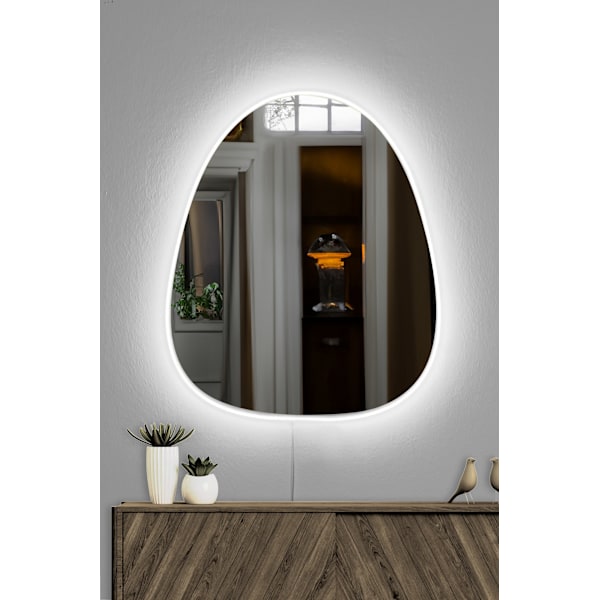 Peili LED-valolla Quippy - valkoinen