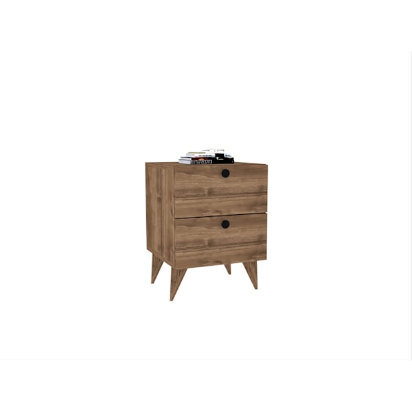 Nattduksbord Kada - Walnut v2