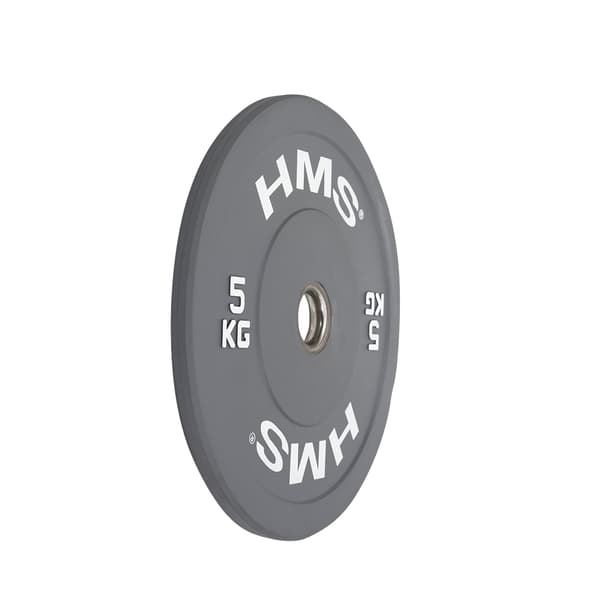 Puskurin olympialevy, 5 kg, harmaa