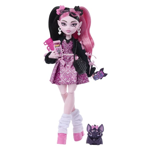 Monster High Draculaura -nukke ja asusteet