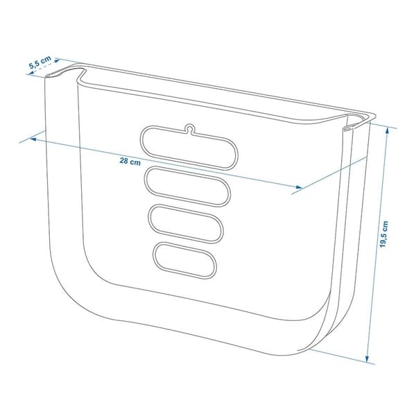 Affaldsspand 6L foldbar til campingvogn/autocamper