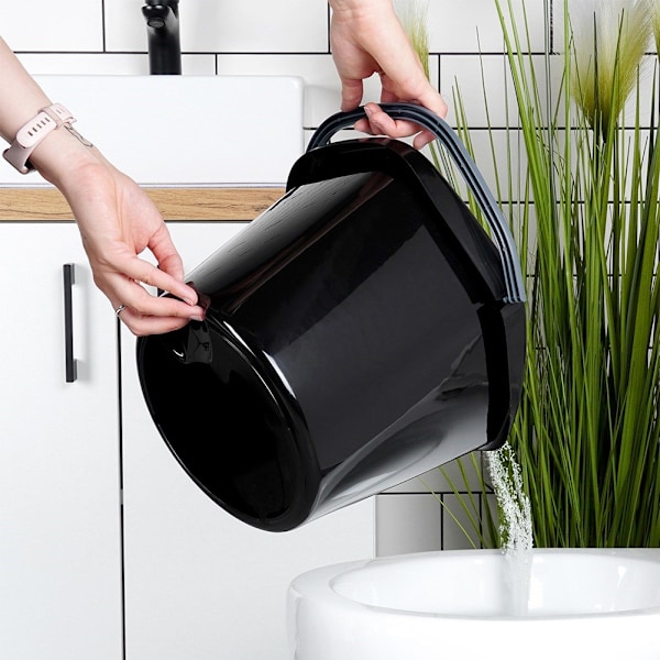 Sort plastspand 10 l