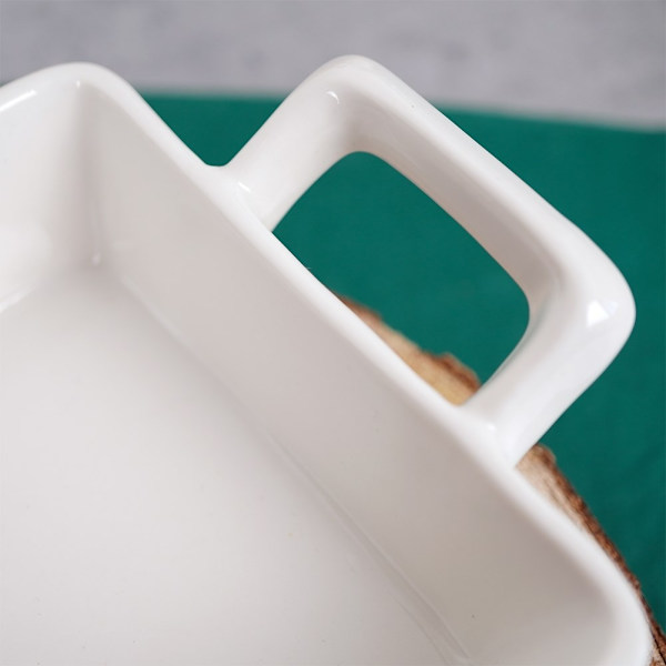 Ovnfast porcelænsfad til lasagne, gratiner og desserter
