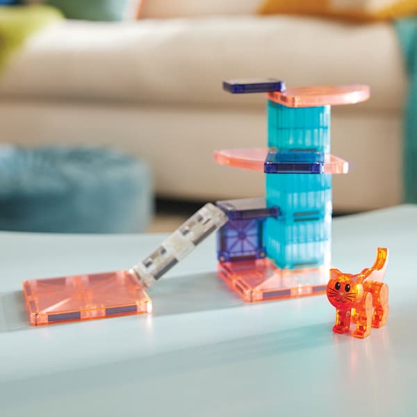 Magnetiskt klösträdsbyggset, 13 delar