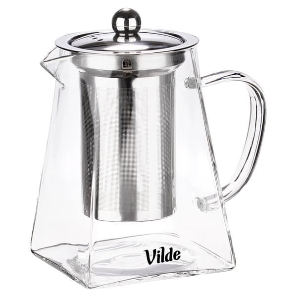 Glaskande med teinfuser, varmebestandig, 730 ml