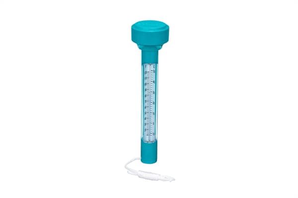 Flytande pooltermometer med snörefäste
