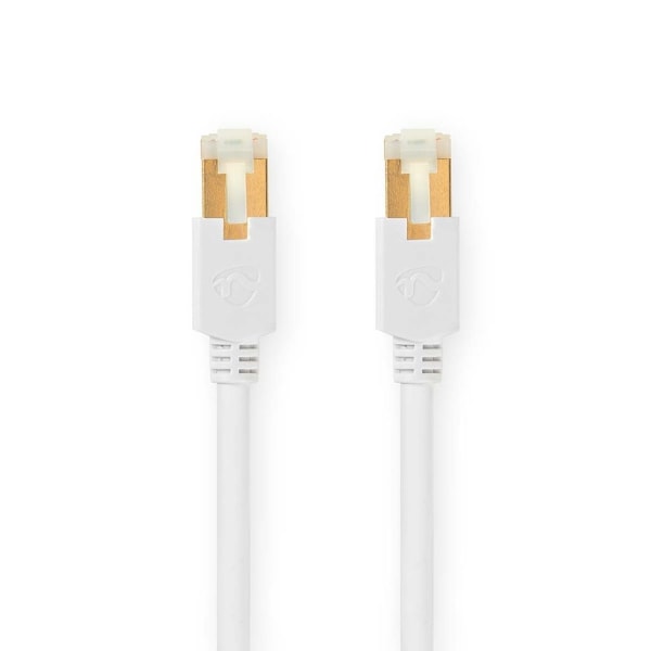 Nedis Cat 6 RJ45 till RJ45 Kabel, 5m - Vit